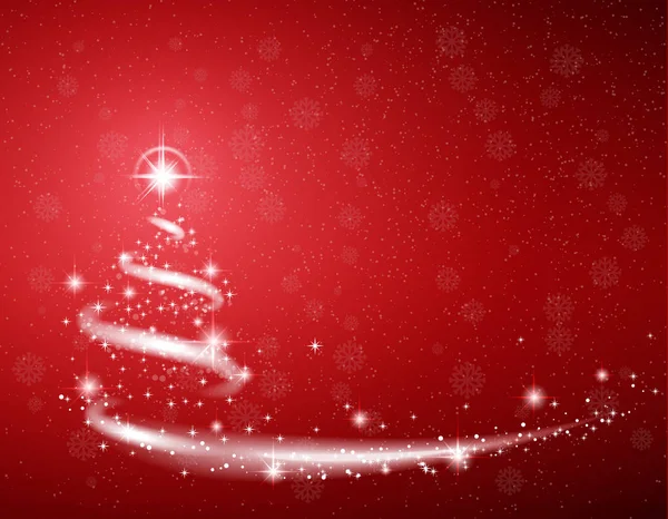 Red Christmas background — Stock Photo, Image