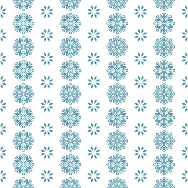 Mavi kar taneleri ile Seamless Modeli