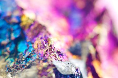 Doğal mineral gelen renkli arka plan. Makro