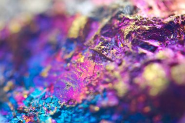 Doğal mineral gelen renkli arka plan. Makro