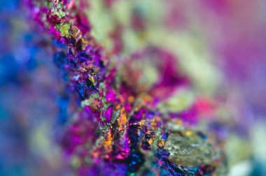 Doğal mineral gelen renkli arka plan. Makro