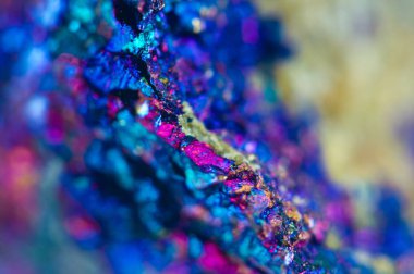 Doğal mineral gelen renkli arka plan. Makro