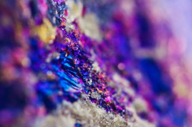 Doğal mineral gelen renkli arka plan. Makro