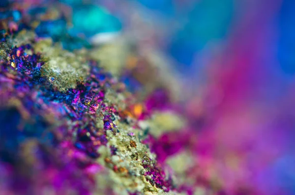 Doğal mineral gelen renkli arka plan. Makro