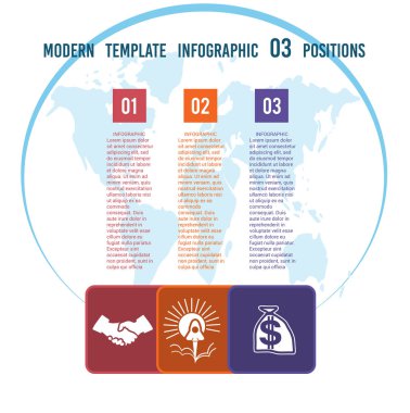 Sütunlar için metin haritada bir dünya 03 ile renkli kareler yerine koymak