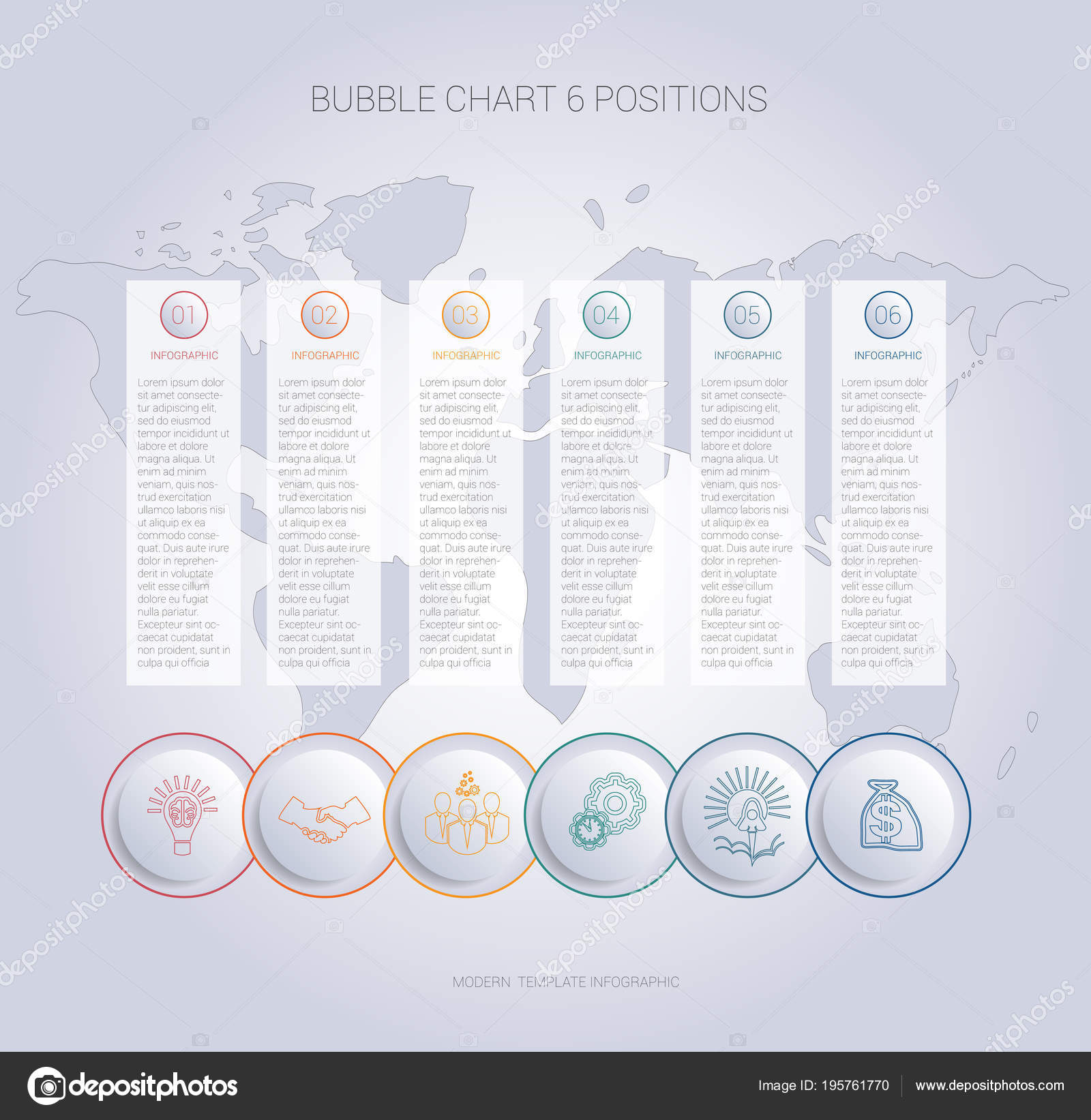 Bubble Flow Chart Template
