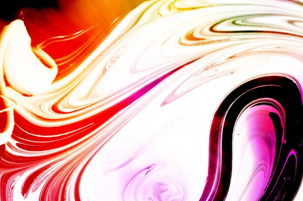 Streszczenie Kolorowe Tło Gładkimi Liniami Farbie — Zdjęcie stockowe