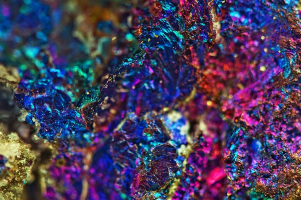 Fundo Colorido Material Natural Mineral Macro — Fotografia de Stock