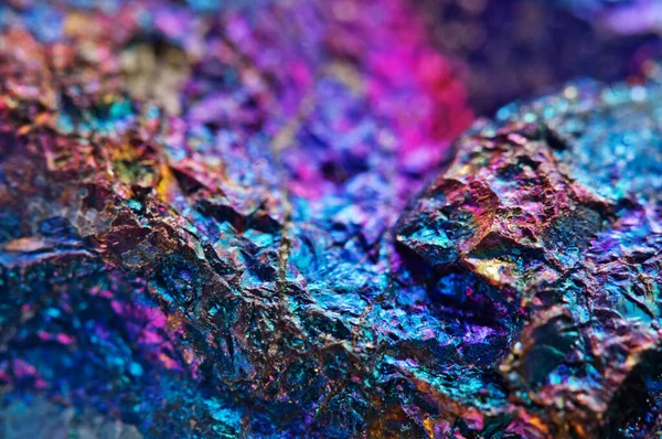 Fundo Colorido Material Natural Mineral Macro — Fotografia de Stock