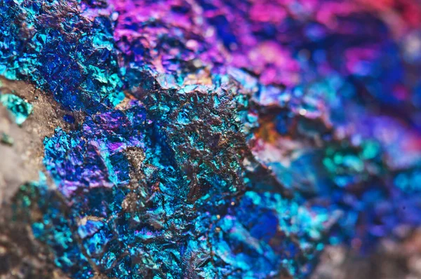Fondo Colorido Material Natural Mineral Macro — Foto de Stock
