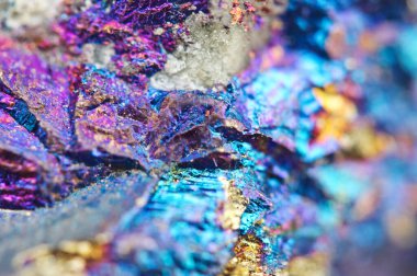 Altın, bakır, demir, gümüş, külçe. Makro. Başarılı iş projeleri ve diğer şeyler için harika bir arka plan.. 