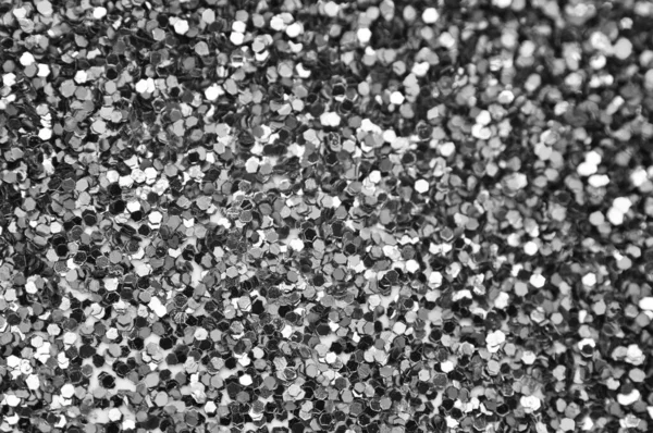 Confetti Fondo Blanco Negro Efectos Borrosos Parte Foto — Foto de Stock