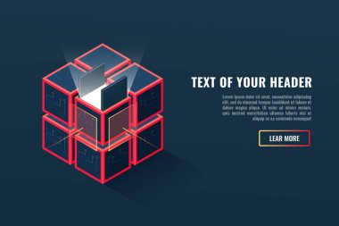 Dijital veri ya da dosya çıkarma, arşivleme, projenin yedek kopyası, güncel program, engelleme zinciri teknolojisi, karmaşık izometrik vektör çiziminin bir parçası
