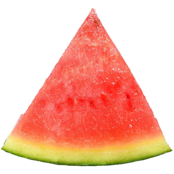 Piece of a ripe watermelon isolated — Stock Photo, Image