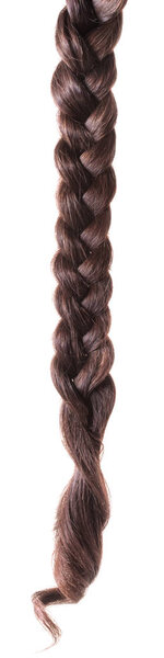 Women braid isolated