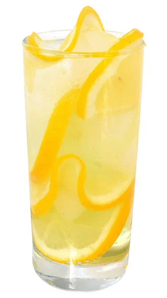 Lemonade with ice cubes — Stock Photo, Image