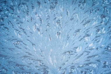 Buzlu cam doğal desen