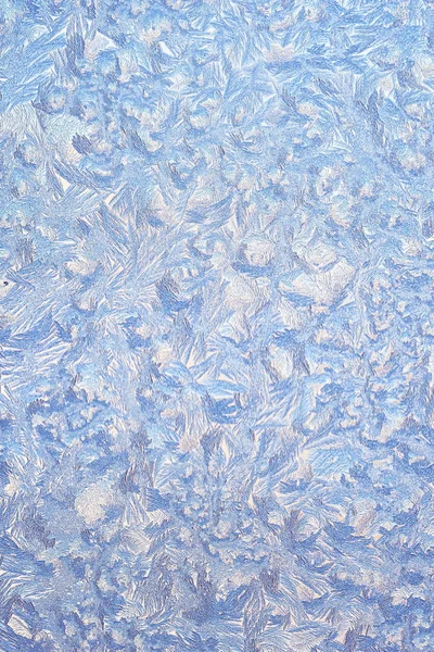 Icy glass natural pattern — Stock Photo, Image