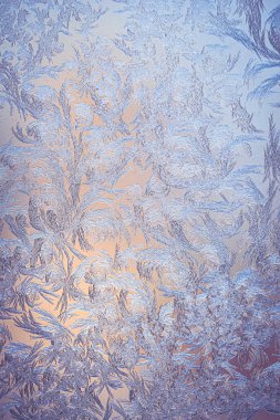 Buzlu cam doğal desen