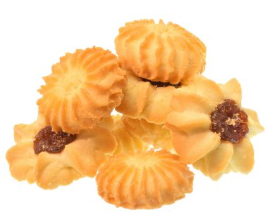 Elma reçelli ev yapımı kurabiye.