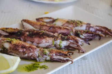 ahtapot , gıda , İspanyolca , pulpo , tapas , pulpo , snack , akşam yemeği , balık , biber  , 