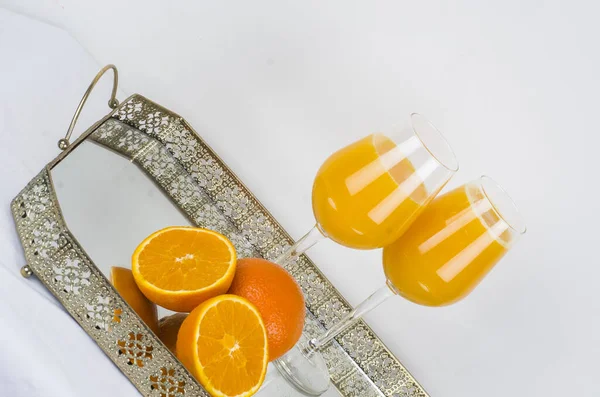 Dulce Fresca Jugosa Comida Naranja Cítricos Dieta Corte Orgánico —  Fotos de Stock