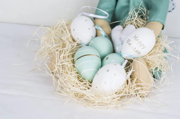 Egg Season Seasonal Ornament April Shape Kid Object — Stock Photo, Image