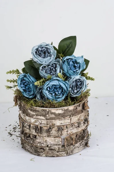 Kert Természet Virág Dekoráció Tavasz Nyár Szüret Művészet Virágzás — Stock Fotó
