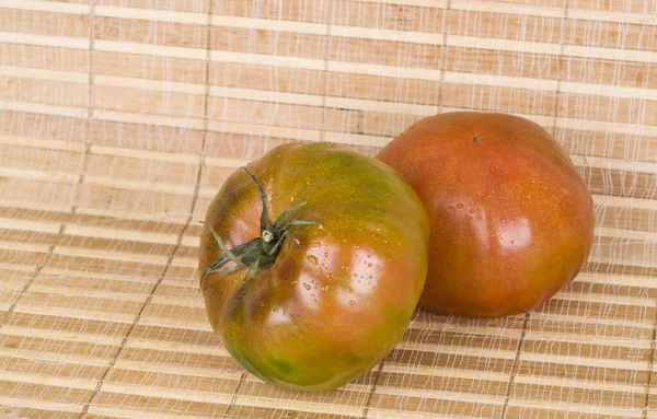 Koka Tomater Buch Skiva Aktern Växa Natur Ört — Stockfoto