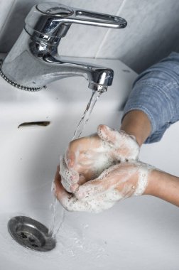 sabun suyu waboathroom Çin insanlar coronavirüs virüs el 