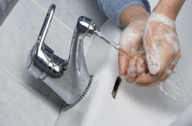 sabun suyu waboathroom Çin insanlar coronavirüs virüs el 