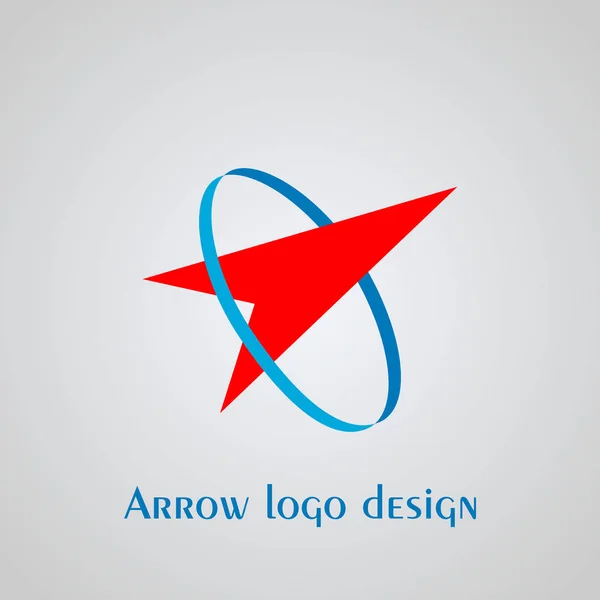 Logo Flecha Diseño Creativo Del Logotipo Iconos Vectoriales — Archivo Imágenes Vectoriales