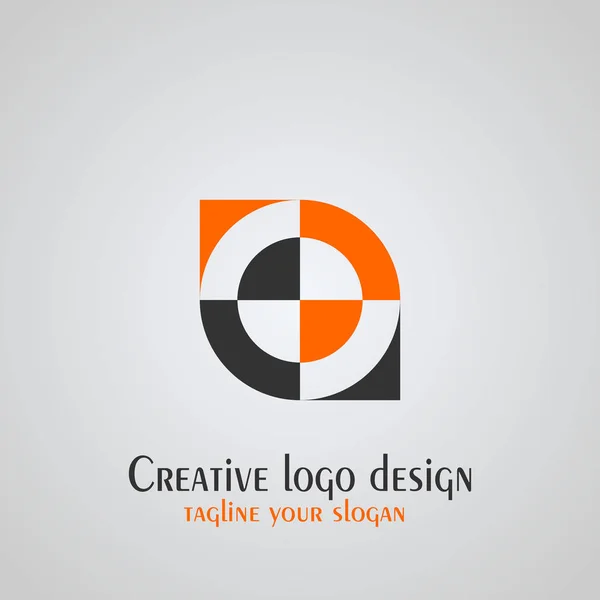 Projektowanie Logo Logo Firmy Projektowanie Logo Okrąg Ikony Wektorów — Wektor stockowy
