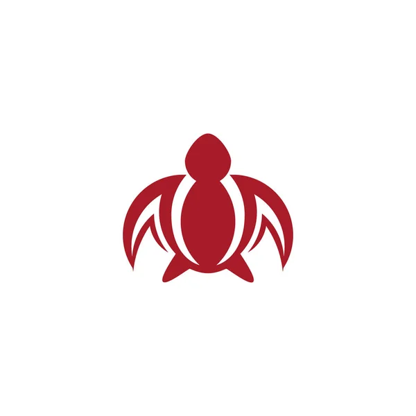Diseño Del Logotipo Tortuga Logotipo Animal Iconos Vectoriales — Vector de stock