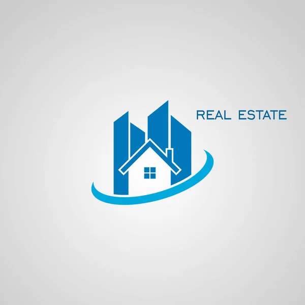 Logotipo Imobiliário Logotipo Edifício Ícones Vetoriais —  Vetores de Stock