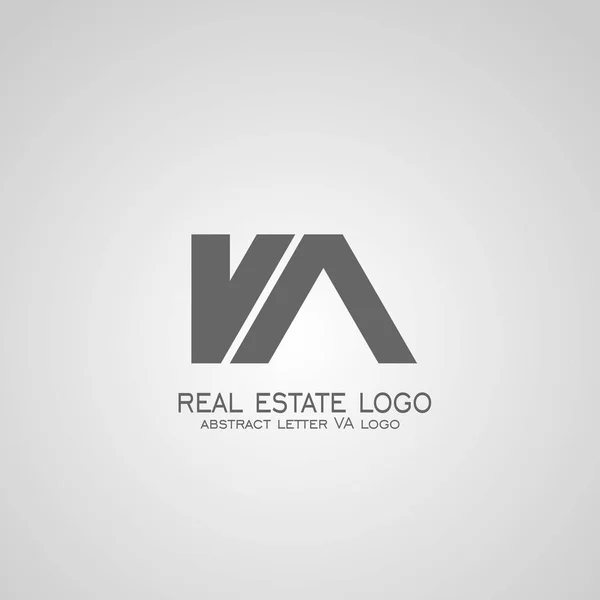Onroerend Goed Logo Huis Logo Letter Logo Ontwerp — Stockvector