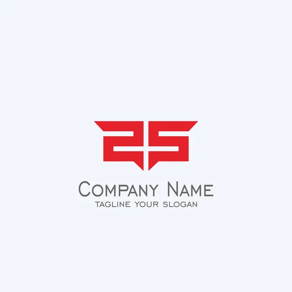 Brev Logotypen Kreativa Logotypdesign Vektor Ikoner — Stock vektor