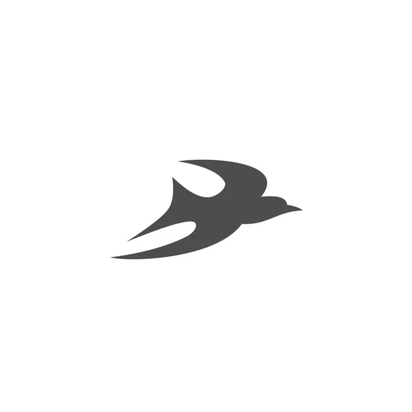Svälja Logotypen Vektor Fågel Logotypdesign Flygande Fågel Logotypen Vektor Ikoner — Stock vektor