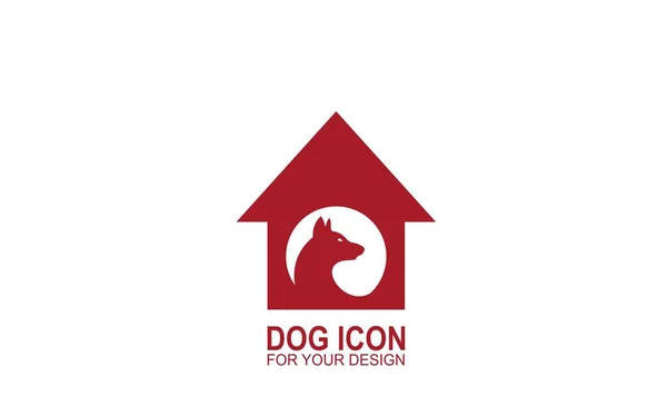 Logotipos Para Perros Logotipos Para Mascotas Iconos Vectoriales — Vector de stock