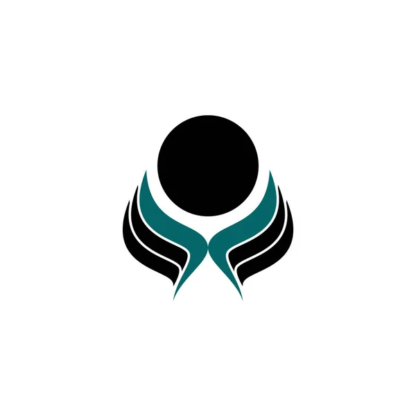 Projekt Logo Masażu Ciała Szablon Koncepcji Logo Ikona Masaż Ciała — Wektor stockowy