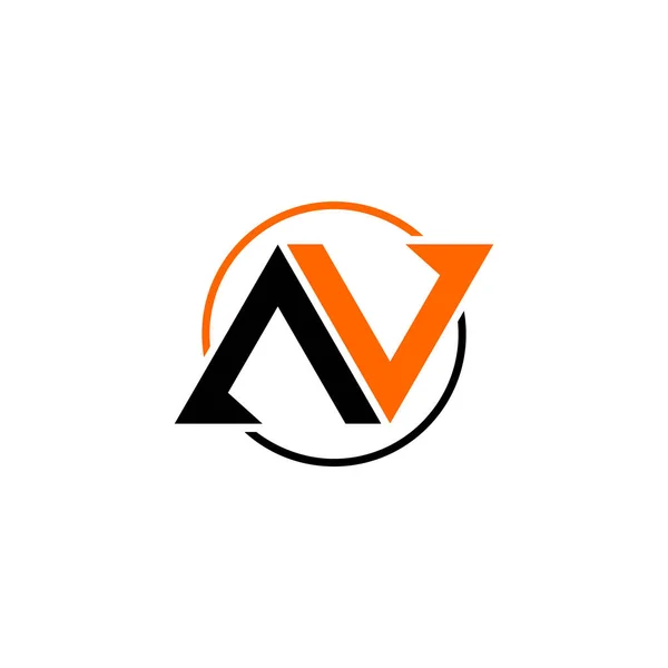 Lettre Logo Lettre Initiale Modèle Logo Graphique Logo Abstrait Entreprise — Image vectorielle