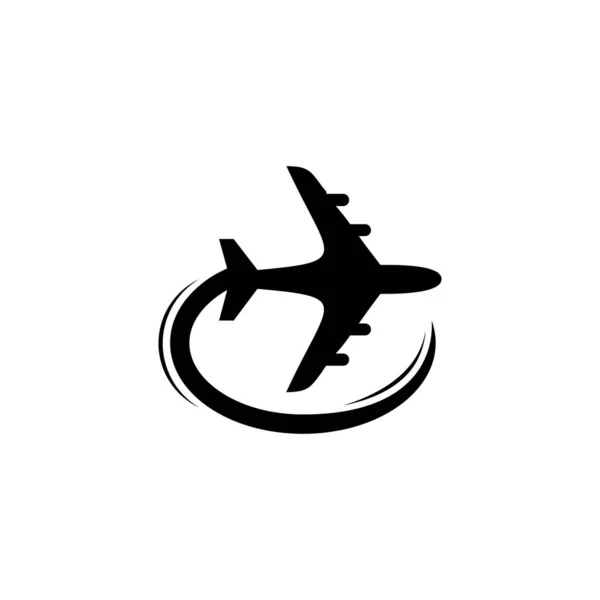 Plantilla Concepto Diseño Logotipo Viaje Ilustración Vacaciones Vector Aislado Sobre — Vector de stock