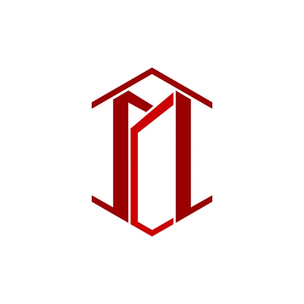 Логотип Бизнес Строительства Начальное Письмо Scl Графический Шаблон Логотипа Концепция — стоковый вектор