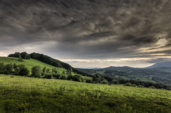 Karpaty Góry latem — Zdjęcie stockowe