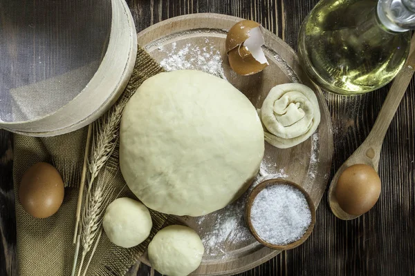 Dought for baking — Stock Photo, Image