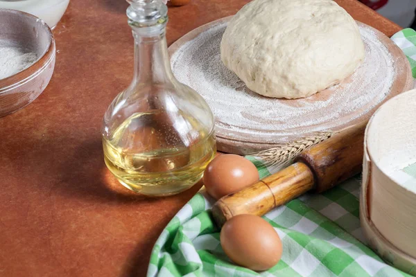 Teig für Kuchen — Stockfoto