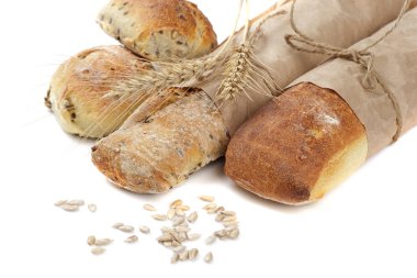 ekmek ve ayçiçeği çekirdekleri