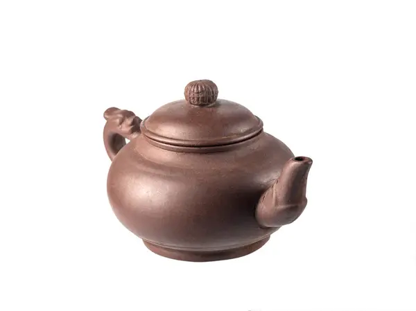 Chinese teapot isolated — Stock Photo, Image