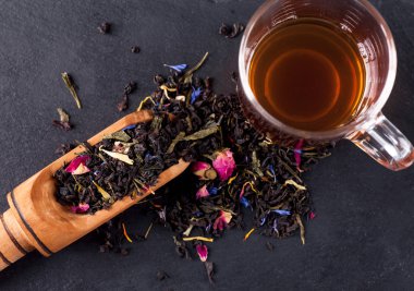 Bergamot yeşil çay