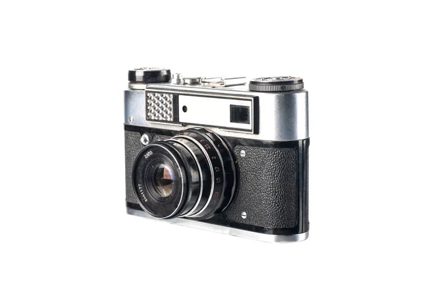 Câmera de filme isolada — Fotografia de Stock